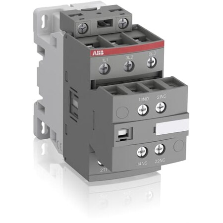 Abb AF26-30-11-13, AF26 CONTACTOR 3P 1NO1NC 100-250VDC AF26-30-11-13